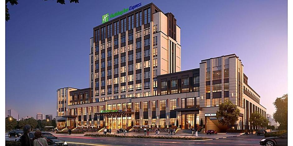 Holiday Inn Express Shanghai Baoyang, An Ihg Hotel Exteriör bild